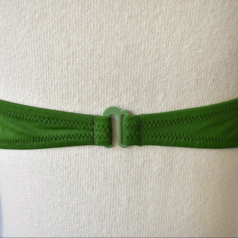 J. Crew Green Twist Bikini Top - Picture 3 of 9